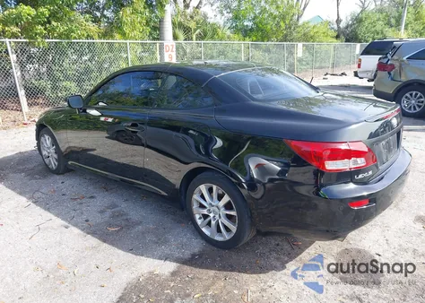 2010 Lexus Is 250C from USA, damaged, VIN JTHFF2C2XA2503573